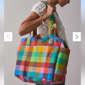 BAGGU Small Cloud Carry-On Bag Madras